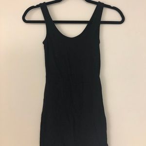 Long Black Tank Top